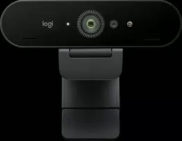 Logitech Brio 4K, Juodas (Black)