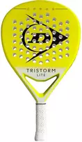 padelio rakete dunlop - Padelio raketė Dunlop Tristorm Lite, geltona sp. - 1 nuotrauka