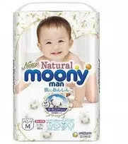 Sauskelnės kelnaitės MOONY Natural PM 5-10 kg