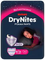 Huggies Dry Nites Girls 9