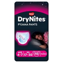 Huggies Dry Nites Girls 10