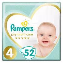 Pampers Premium Care, 4 dydis, 9 - 14 kg, 52 vnt.