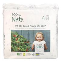 Eco by NATY sauskelnės 4 dydis 7-18kg 26 vnt.