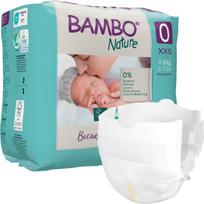 BAMBO sauskelnės Premature 1-3kg 24vnt.