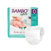 BAMBO sauskelnės PREMATURE, 1–3 kg, 24 vnt.