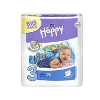 HAPPY sauskelnės vaikams Midi N72, 5-9 kg