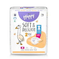 Happy sauskelnės vaikams Mini 3-6kg N78