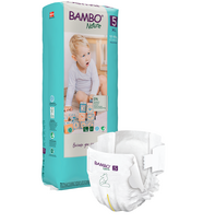 bambo sauskelnes -  BAMBO ekologiškos sauskelnės NATURE 5, 12–18 kg, 44 vnt. - 2 nuotrauka