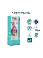 10 0 4 -  BAMBO ekologiškos sauskelnės NATURE 4, 7–14 kg, 48 vnt. - 4 nuotrauka