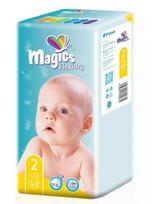  MAGICS FLEXIDRY sauskelnės MINI, 4-8 kg, 42 vnt.