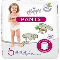 HAPPY JUNIOR PANTS sauskelnės-kelnaitės vaikams 11-18 kg N22
