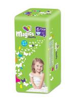 sauskelnes 30 kg -  MAGICS FLEXIDRY MAGICAL TUBES XL, vaikiškos sauskelnės, 15+ kg, 23 vnt. - 2 nuotrauka