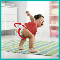 pampers -  Pampers Pants, 3 dydis, 6 - 11 kg, 62 vnt. - 2 nuotrauka