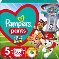 pampers pants 5 - Pampers Paw Patrol, 5 dydis, 12 - 17 kg, 66 vnt. - 1 nuotrauka