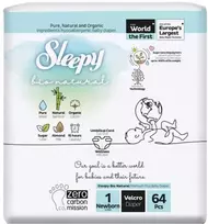 Sleepy, Bio Natural, 2-5 kg., 64 vnt.