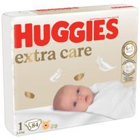 huggies extra care 2 sauskelnes - Huggies Elite Soft 1 Mega, 3-5kg, 84 vnt - 1 nuotrauka