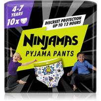 Sauskelnės-kelnaitės Pampers Ninjamas Space, 7 dydis, 10 vnt.