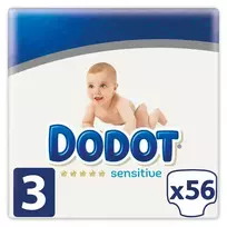 Vienkartinės sauskelnės Sensitive Dodot Dydis 3