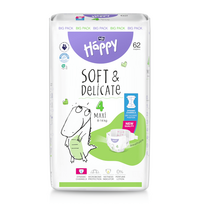 Sauskelnės Bella Baby Happy Maxi 4 (8-14kg), 62 vnt.