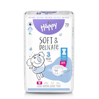 Sauskelnės Bella Baby Happy Midi 3 (5-9 kg), 70 vnt.