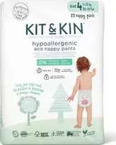 Sauskelnės-kelnaitės Kit & Kin Nappy Pants Eco, 4 dydis, 9 - 15 kg, 22 vnt.