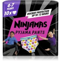 21 17 - Sauskelnės nakčiai Pampers Ninjamas Heart, 7 dydis, 10 vnt. - 1 nuotrauka