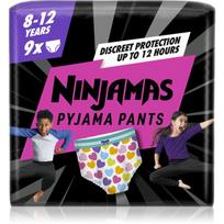sauskelnes kelnaites - Pampers Ninjamas, 8 dydis, 27-43 kg, 9 vnt. - 1 nuotrauka