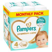 bigbox - Pampers Premium Care, 4 dydis, 9-14 kg, 188 vnt. - 1 nuotrauka