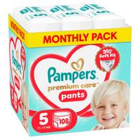 pamperiai - Pampers Premium Care, 5 dydis, 11-17 kg, 108 vnt - 1 nuotrauka