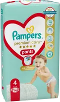 pamperiai - Pampers Premium Care, 4 dydis, 9-15 kg, 58 vnt. - 1 nuotrauka