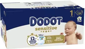 Dodot RN Sensitive, 1 dydis, 2 - 5 kg, 84 vnt.