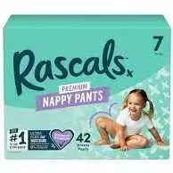 Rascal And Friends Premium, 7 dydis, 17 kg, 42 vnt.