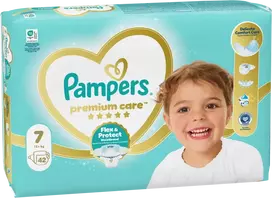 pampers 7 - Pampers Premium Care, 7 dydis, 42 vnt. - 1 nuotrauka