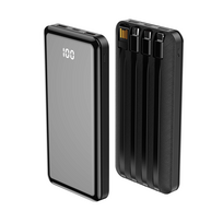 iniu isorine baterija - Forever TB-411, 10000mAh, juodas - 1 nuotrauka