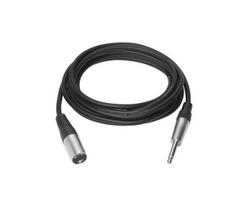 Vivolink Pro PROAUDXLRJACK5 XLR M į Mono Jack 6.35mm 5m Juodas (Black)