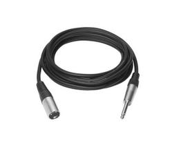 Vivolink Pro PROAUDXLRJACK1 XLR M to Mono Jack 6.35mm 1m Juodas (Black)