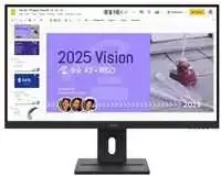 2560 x 1440 ips 27 - Lenovo ThinkVision E27Q-40 27", IPS, QHD, 100Hz - 1 nuotrauka