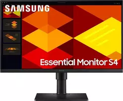 samsung monitorius - Samsung Essential Monitor S4 (S40GD) LS24D400GSUXXE 24", IPS, FHD, 100Hz - 1 nuotrauka