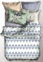 DecoKing Basic Narnia Bedding Set 155x220/80x80