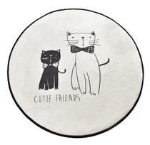 Vonios kilimėlis Foutastic Little Cats 359CHL4134, įvairių spalvų, Ø 100 cm