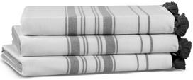 Vonios rankšluostis Foutastic One Side Striped 581CAN1340, Juoda (Black), 180 x 100 cm