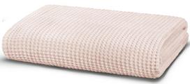 Vonios rankšluostis Foutastic Waffle, rožinė (Pink), 100 x 180 cm