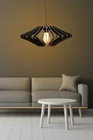 Šviestuvas kabinamas Opviq Big Angel 170 390FLH1540, Juodas (Black)