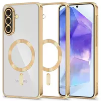 a56 5g - Tech-Protect MagFlex MagSafe Case for Samsung Galaxy A56 5G - Transparent Gold - 1 nuotrauka