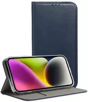 xiaomi redmi a5 telefonas - Reach Smart Magnetic Dėklas Xiaomi Redmi A5/Poco C71 Tamsiai mėlynas (Navy Blue) - 1 nuotrauka