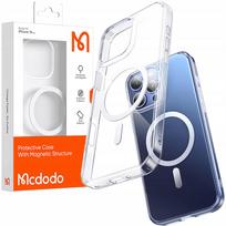magnetinis deklas iphone 16 pro max - McDodo PC-4923 Magnetic Case for iPhone 16 Pro Max - Skaidrus (Clear) - 1 nuotrauka
