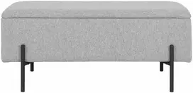 prieskambario baldai - House Nordic Suoliukas Watford, šviesiai pilkas (Light Gray) - 1 nuotrauka