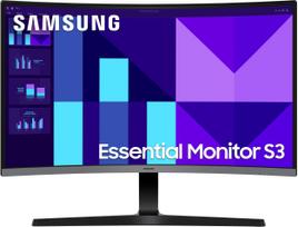 curved monitorius - Samsung Essential S3 S39GD LS27D396GAUXEN 27", VA, FHD, 100Hz - 1 nuotrauka