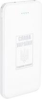 10000mah power bank - Power Plant PB930296, 10000mAh, 10W, balta (white) - 1 nuotrauka