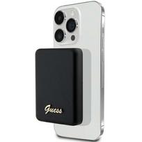 magsafe power bank - Guess GUPBM5ALGSGK, 5000mAh, 15W, juodas - 1 nuotrauka